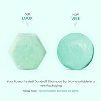 Earth Rhythm Anti-Dandruff Shampoo Bar for Itchy & Flaky Scalp | Men & Women | Contains Arnica Peppermint & Menthol Extracts | Sulphate & Paraben Free - 80gm