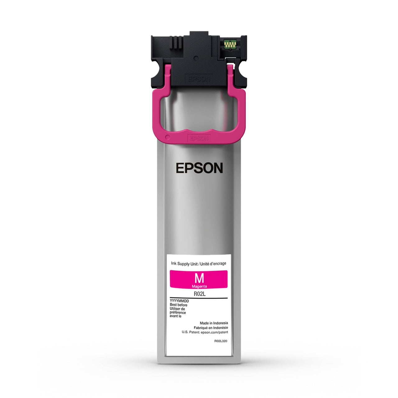 EPSON R02L DURABrite Ultra Ink Standard Capacity Magenta Ink Pack (R02L320) Works with WorkForce Pro ET-8700