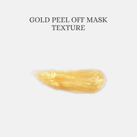 Glamveda Pure Glow Gold Peel Off Mask| Orange Peel,Turmeric & Saffron| Pack of 2