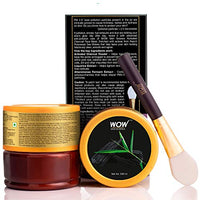 WOW Skin Science Activated Charcoal Face Mask Powder With PM 2.5 Anti-Pollution Shield, No Parabens & Mineral Oil Wash Off Face Mask, 200ml