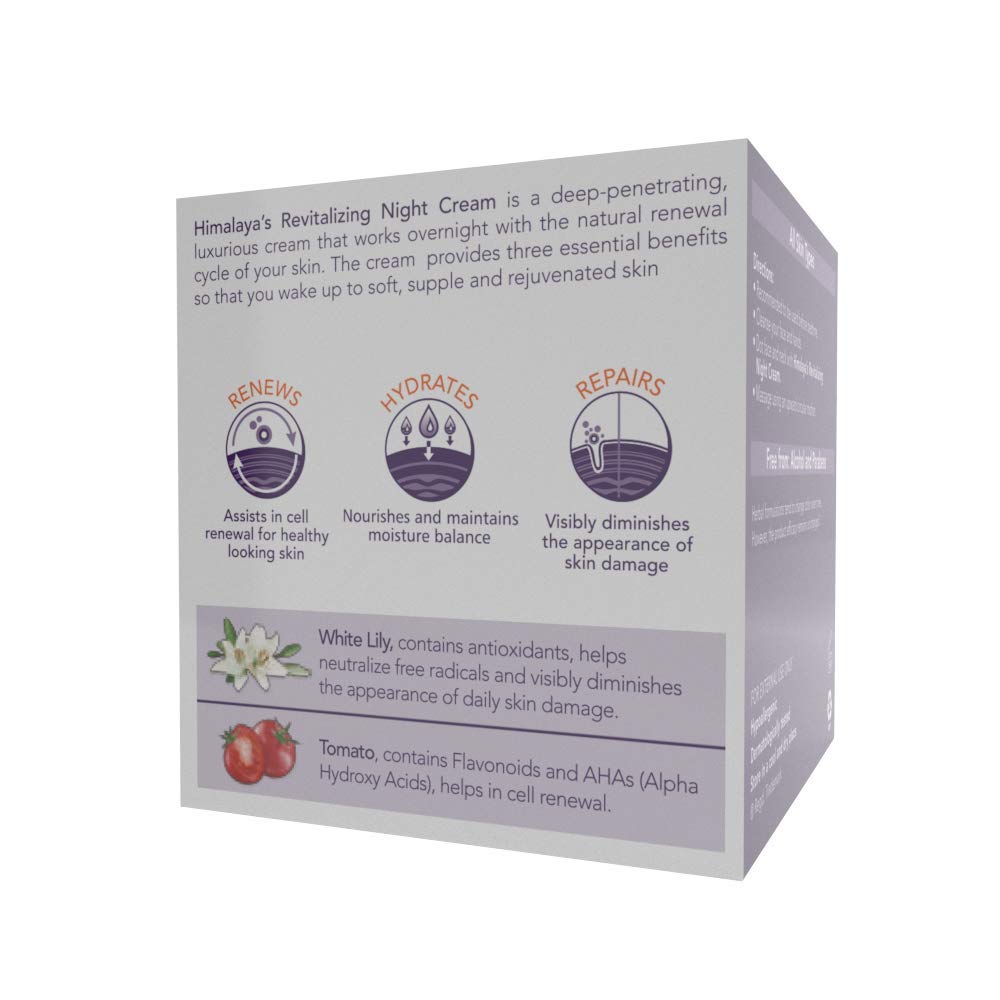 Himalaya Nourishing Skin Cream, 200ml And Himalaya Herbals Revitalizing Night Cream, 50ml