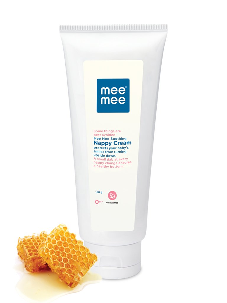 Mee Mee Diaper Rash Cream with Aloe Vera 100 g | Natural Cream For Newborns & Babies | Natural Solution for Treating and Preventing Diaper Rash | Soothing Relief (Single Pack)