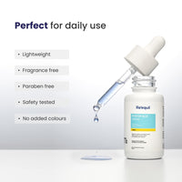 RE' EQUIL Pitstop Blue Copper Peptide Serum, Repairs Acne Scars & Pitted Marks, Evens Skin Tone & Reduces Blemishes, For All Skin Types, 25 Ml