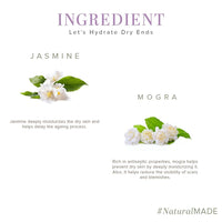 Khadi Natural Jasmine & Mongra Herbal Body Wash | Body Wash for Soft Skin | Hydrating Shower Gel with Pleasing Fragrance | SLS & Paraben Free | Suitable for All Skin Types | (210ml)