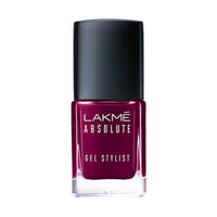 Lakmé Absolute Gel Stylist Nail Color & Absolute Gel Stylist Glossy Finish Nail Color Combo,12 ML