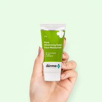 The Derma Co Pore Minimizing Daily Face Moisturizer Cream With 3% Niacinamide 3% PHA And P-Refinyl® For Open P