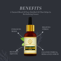 Khadi Natural Tea Tree Pure Essential Oil| Latest International Packaging| Provides Fresh & Purifying Experience| Anti inflammatory Properties| Skincare & Haircare| Improves Scalp Health| Helps Reduce Spots| 15ml