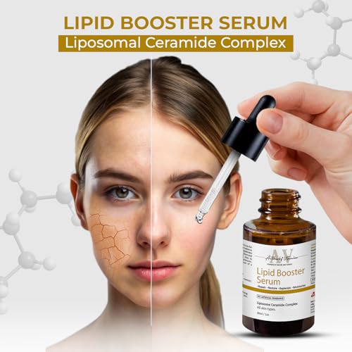 ACTIHERBZ Lipid booster serum | Anti-Aging & Deep Hydration | Liposomal Ceramide Skin Barrier | For All Skin Types – 30ml