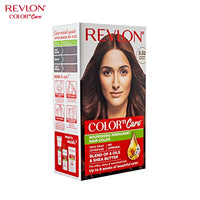 REVLON Color 'n Care NOURISHING PERMANENT HAIR COLOR - 5.32 Caramel Brown - Has essentials oils of Coconut Argan, Sunflower & Jojoba oil, along with shea butter