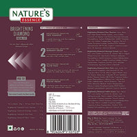 NATURES ESSENCE Brightening Diamond Facial Kit With Free Facewash, 60G + 50Ml