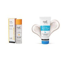 Chemist At Play Glycolic Acid Face Toner for Gentle Exfoliation & Skin Hydration| 150ml + Foot Cream for Cracked Heels & Diabetic Foot Lightweight | 50g