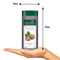 Biotique Bio Kelp Protein Shampoo for Falling Hair Intensive Hair Regrowth Treatment, 340ml & Biotique Bio Walnut Bark Volumizing Shampoo for Fine & Thinning Hair, 180 ml