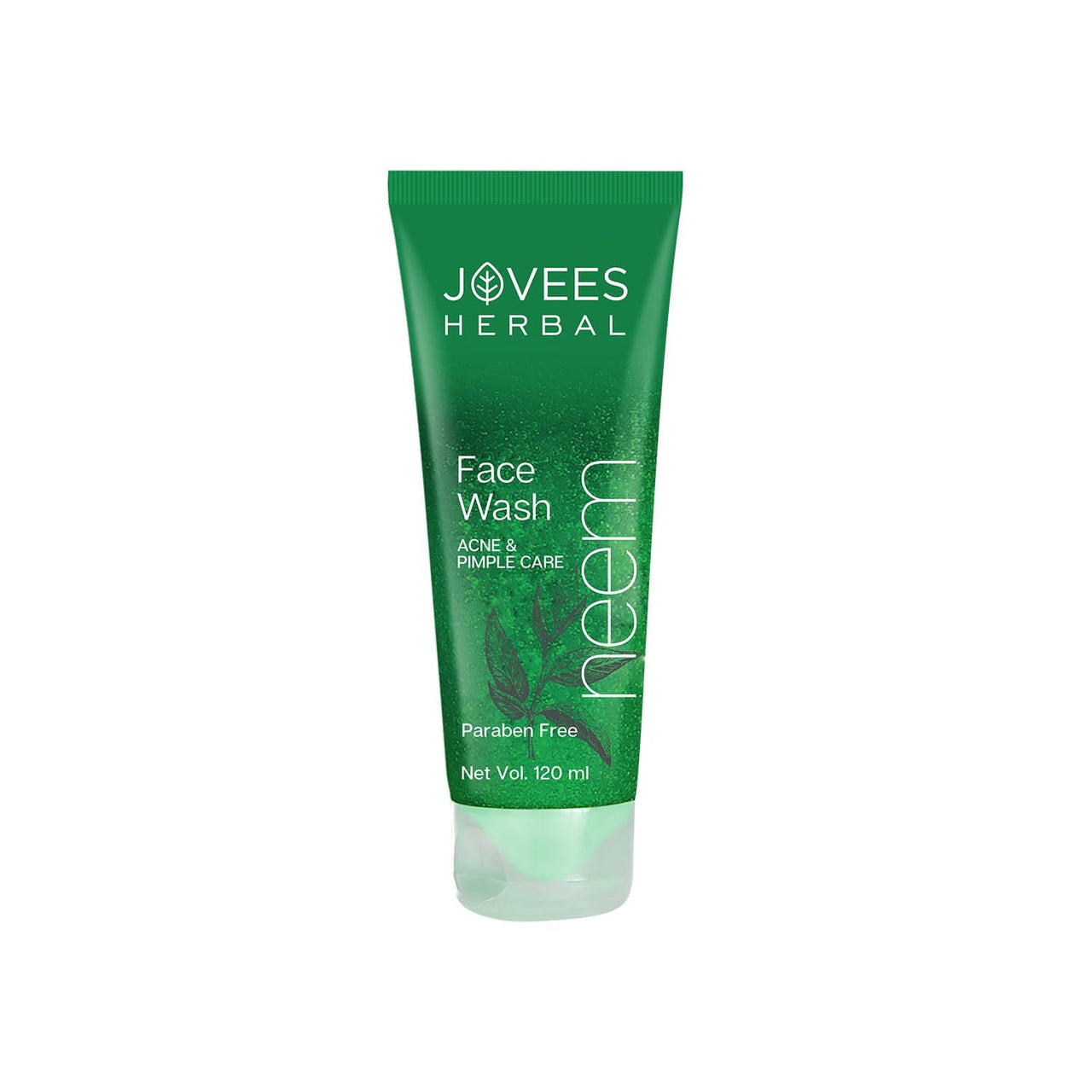 Jovees Herbal Neem Face Wash For Clear Skin with Neem & Tea Tree Ext | Gentle For Oily & Acne-Prone Skin | Controls Oil, Pimples and Dark Spots | Acne Control Cleanser For All Skin Type - 50ml