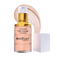 Shryoan Hydra-boost High Coverage Foundation| For Long Lasting Glow & Matte Finish with Full Coverage Foundation (30gm)