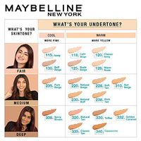 Maybelline New York Liquid Foundation + Compact Powder For All Skin Types, Matte & Poreless Finish, Ultra Blendable And Lightweight, Fit Me, 128 Warm Nude, 80 Gram, Cream