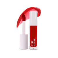 Just Herbs Water Baby Smudge & Transfer Proof | 12hrs Stay | Richly Pigmented Infused with Aloe Vera Multipurpose Water Tint for Lips, Cheeks and Eyelids for Women 6.5ml (Peach Please)