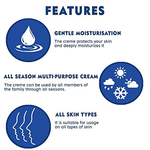 Nivea Men's Shower Gel, Active Clean Body Wash, Men, 250ml And Creme, All Season Multi-Purpose Cream, 200ml
