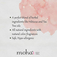 moha: Anti-Dandruff Shampoo With Perfect Blend Of Hibiscus & Tea Tree Oil For Men & Women all types of hairs - 200ml (Pack of 1)