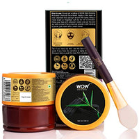 WOW Skin Science Activated Charcoal Face Mask Powder With PM 2.5 Anti-Pollution Shield, No Parabens & Mineral Oil Wash Off Face Mask, 200ml