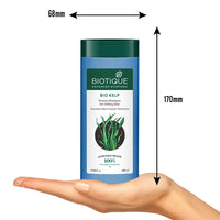 Biotique Bio Seaweed Revitalizing Anti Fatigue Eye Gel, 15G And Biotique Bio Kelp Protein Shampoo For Falling Hair Intensive Hair Regrowth Treatment, 180ml