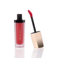 PAC Timeless Matte liquid lipstick Waterproof | Smudge & Transfer Proof Lipsticks for Women with Rose Oil | Long Lasting upto 12Hrs | Highly Pigmented Lip Color for All Skin Types | Hottila - 6.5ml