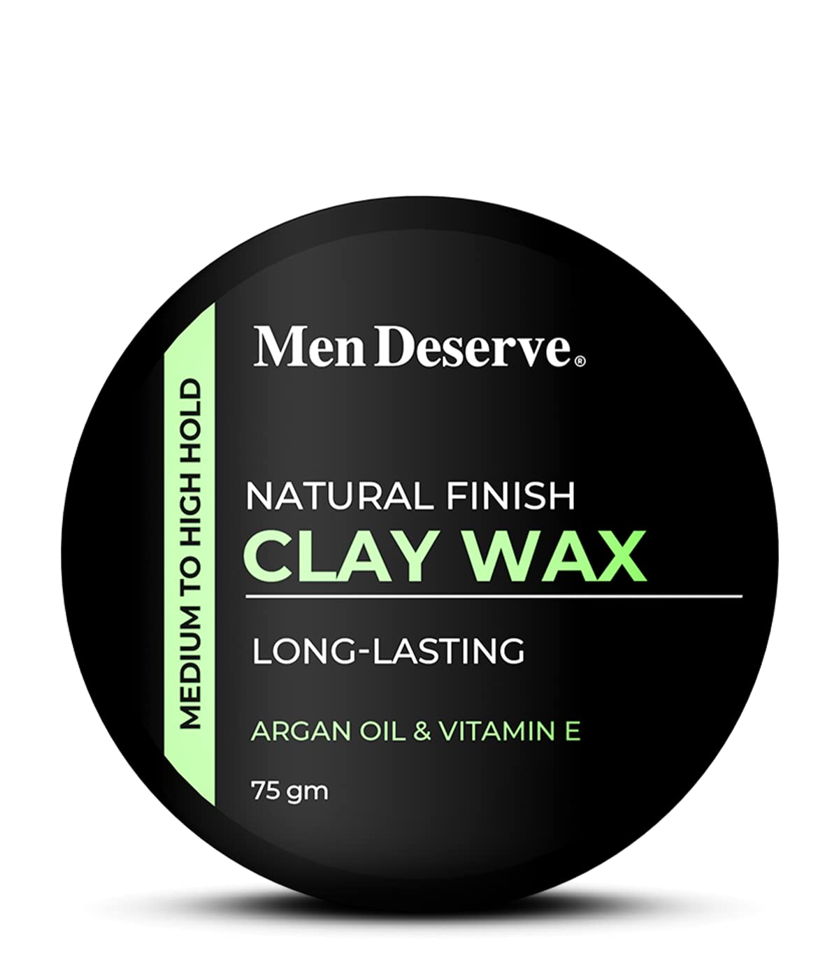 Men Deserve Natural Finish Hair Clay Wax (75gm)
