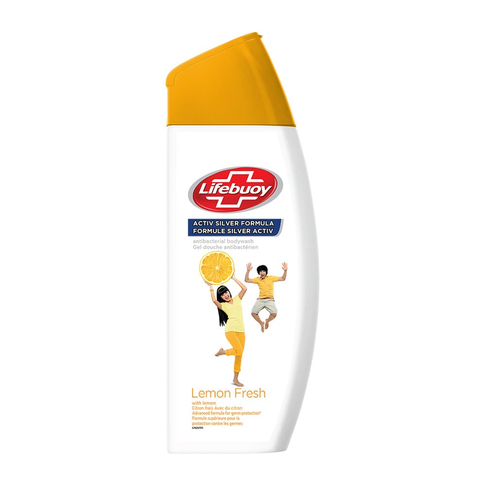 Lifebuoy Lemon Fresh Antibacterial Body Wash, 300ml