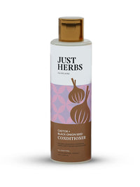 Just Herbs Skin-Rejuvenating Ayurvedic Face Wash Cleanser - 100 ML & Just Herbs Castor Conditioner with Onion Black Seed Oil & Bhringraj for Hair Growth-100 ml Combo
