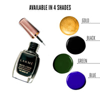 Lakmé Insta Eye Liner, Black Semi_Matte Finish, Water Resistant, Long-Lasting, 9 Ml (Pack of 4)