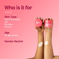Rivona Naturals Bright Pink Face Cream | Long-Lasting Hydration | Light make up look | Vegan | Niacinamide & Mulberry Extracts| Tinted moisturiser | 50 gm (Warm Beige, 50 g (Pack of 1))