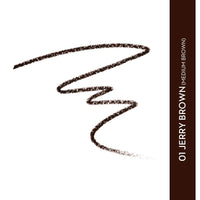 SUGAR Cosmetics Arch Arrival Brow Definer | Brow Pencil with Spoolie | Lasts Upto 12hrs | Pigmented Eyebrow Pencil |Long Lasting & Natural Finish | 3.5gm | Jerry Brown