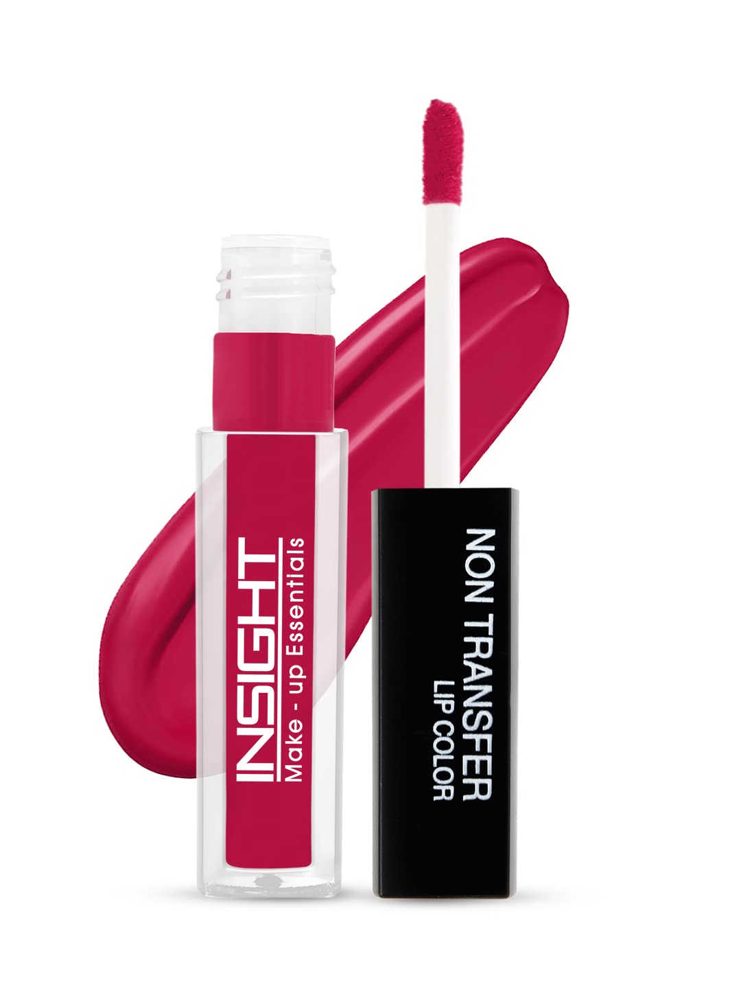 Insight Non Transfer Lip Color, 4ml (04 Ferocious Pink) & Insight Non Transfer Lip Color, 4ml (07 Satin Rose)