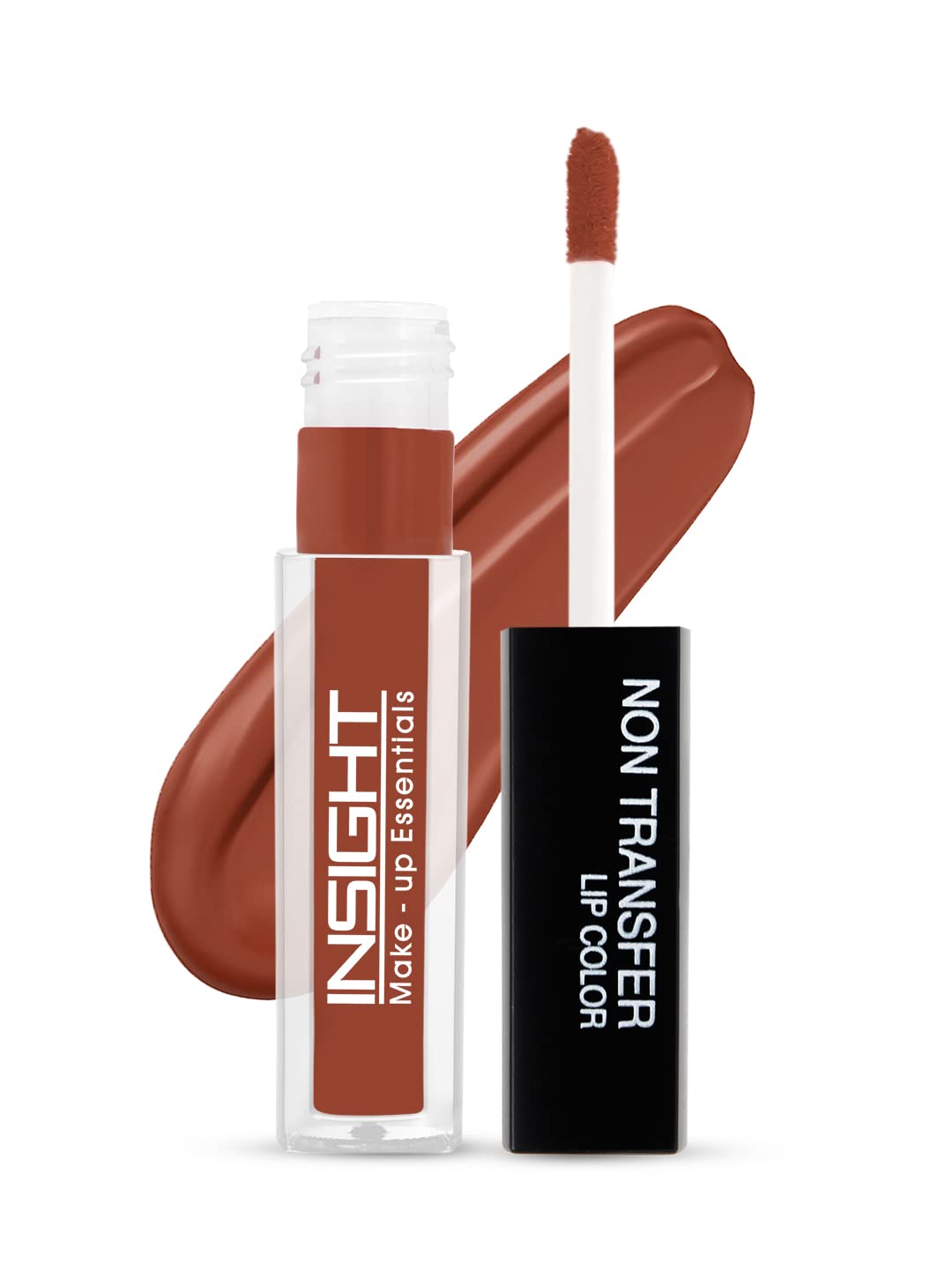 Insight Cosmetics Insight Non Transfer Lip Color Matte Texture12Hrs WaterproofTrue ColorSmudge Proof Paraben Free 100% Veg, 4ml(LG40-28) Crème Blusher, Face Makeup, Caramel Eclair, 3.5 gm(B-02=06)
