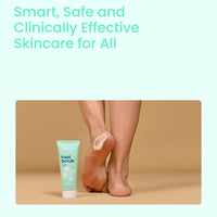 Earth Rhythm Foot Scrub with Pumice & Sea Salt | Relaxes Feet, Smoothens Rough Skin, Lightens Tan | Unisex - 100g