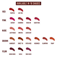 Colorbar PowerKiss Vegan Matte Lipcolor, Bitch Kiss