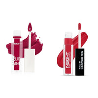 INSIGHT COSMETICS MATTE LIP INK(LG43-12) & Insight Non Transfer Lip Color |Matte Texture|12Hrs Waterproof|True Color|Smudge Proof