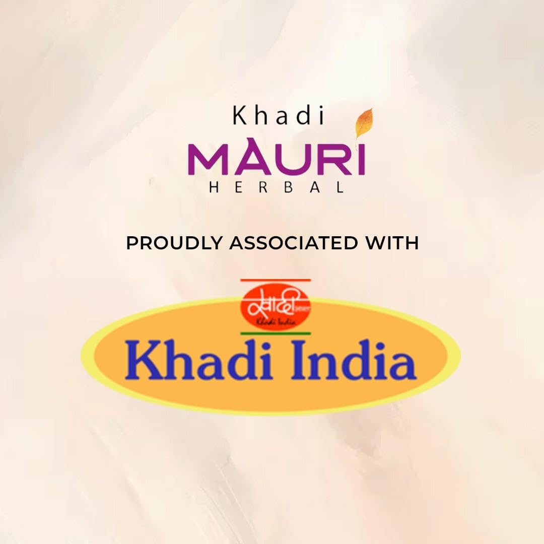 Khadi Mauri Herbal Nourishing Coconut & Aloe Vera Shampoo | Prevents Hairfall, Boosts Shine | Ideal for Men & Women | Sles & Paraben Free | 210 ml