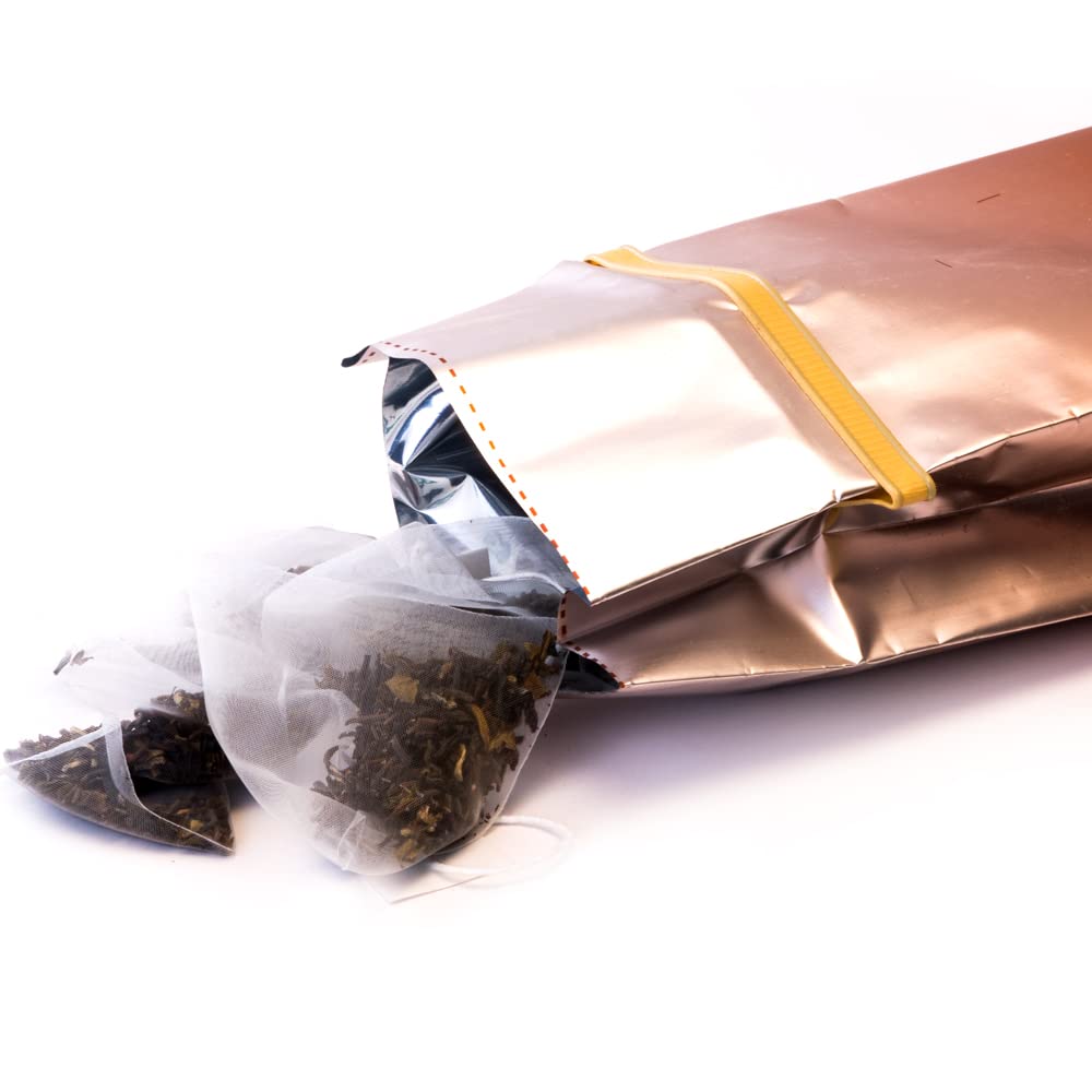 Makaibari Tea Treasures Darjoolong Tea Bags| USDA Certified Organic Darjeeling Tea | 100% Natural Detox Tea | Oolong Tea Loose Leaf | Semi-Fermented Whole Leaf Oolong Tea Bag |25 Pcs