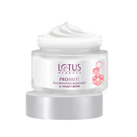 Lotus Herbals Night Cream for Soothing (Normal Skin) 50 g x Pack of 2