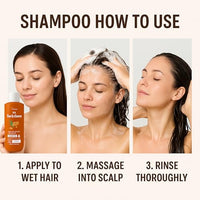 TryOnes Sea Buckthorn Shampoo for New Hair Growth & Strong Hair | Paraben-Free, Suitable for All Hair Types – 250ml[NEW 1]