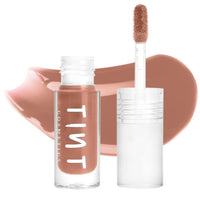 Tint Cosmetics Nude Lip Gloss for Women | Hydrating & High Shine | Lightweight & Non-Sticky with Vitamin-E & Grapeseed Oil | Gloss Lock Technology | All Skin Types | 2.5Ml (Roasted Chestnut) | FDA Approved