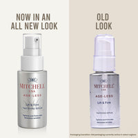 Mitchell USA Lift & Firm Instant Face Tightening and Anti Aging Serum | Targets wrinkles | Helps lift and tighten skin | With Lotus Seed Extract, Hazel Liquid Extract & Vitamin E | For all skin types | 30ml