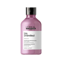 L'Oréal Professionnel Liss Unlimited Shampoo for Frizzy & Unruly Hair - 300ml | Intensive Smoothing Shampoo for Frizz-Control | Enriched with Pro-Keratin & Kukui Nut Oil | Increases Softness & Shine