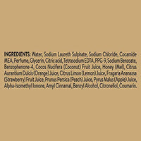 Pears Naturale Nourishing Coconut Water Body Wash 250 ml, 100% Natural Ingredients, Liquid Shower Gel with Honey for Glowing Skin - Paraben Free (Pack of 3)