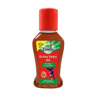 Zandu Othro Vedic Oil 180ml, Ayurvedic Oil for Relief from Knee and Joint Pain,Muscle Pain, Osteoarthritis Visible Improvement in 7 days