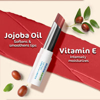 Mamaearth Soft Matte Long Stay Lipsticks with Jojoba Oil & Vitamin E for 12 Hour Long Stay - 06 Petal Pink - 3.5 g