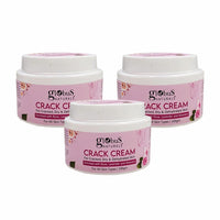 Globus Naturals Crack Cream Rose 100gm (Pack of 3)