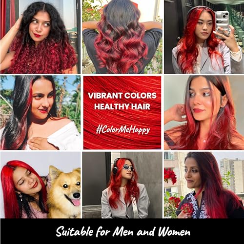2.Oh! Italian- Red Hair Color For Women & Men | Ammonia-Free DIY Semi Permanent Hair Color | Enriched with Argan Oil | Lasts upto 12-15 Washes (Pack of 2)