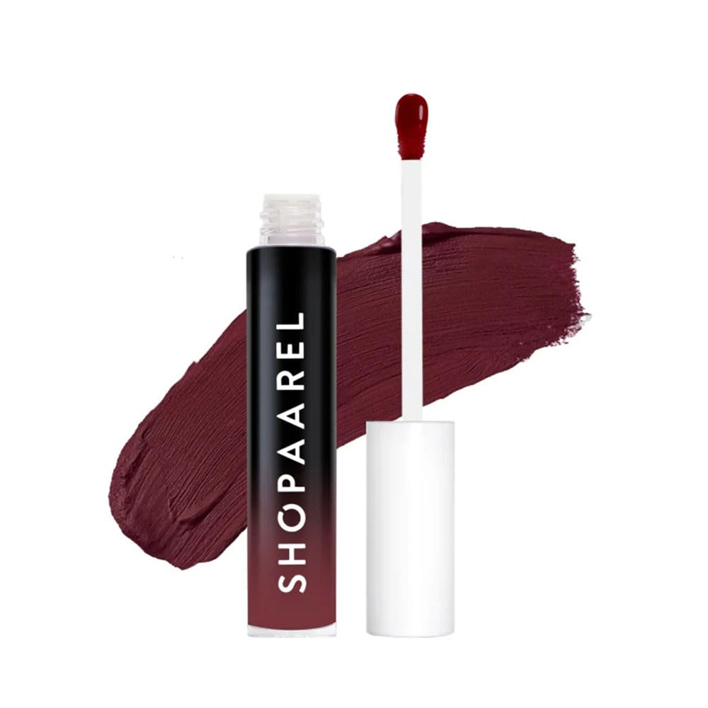 Shopaarel Gloss Love Matte Edition Liquid Lip Gloss For Soft & Dewy Lips Enriched Lip Color For Glossy Look |Lightweight Non Sticky Lip shiner For Moisturizing Lips(NEW) (11)