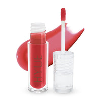 HYUE HydraPlump™ Lip Plumper | 4 ml | Long-term Plumping Effect & Hydration | Non-sticky Formula with Cooling Ice Cube sensation | Jojoba Oil, Vit E & Pomegranate Extract | Flat-tip Applicator (Ra Ra Rouge, 4)